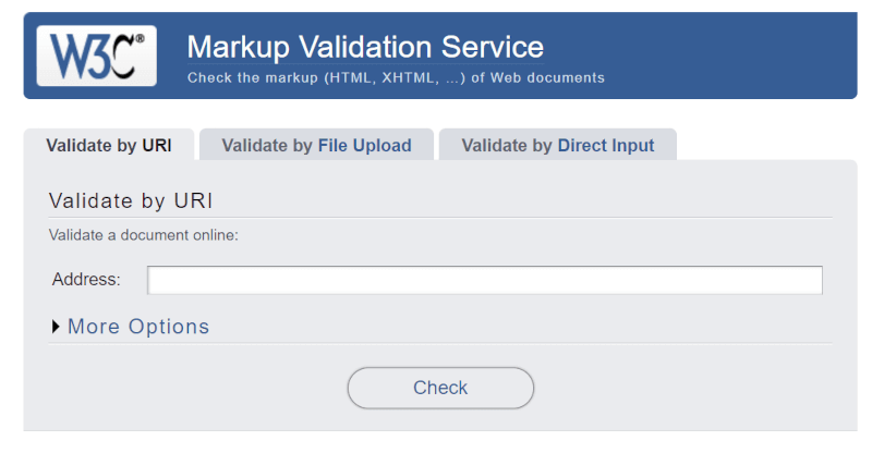 W3C Markup Validation